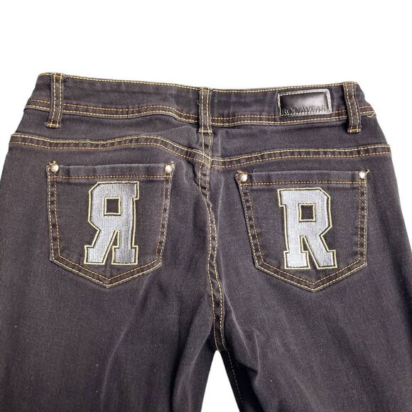 Rocawear Faded Black Skinny Jeans - Picture 4 of 10
